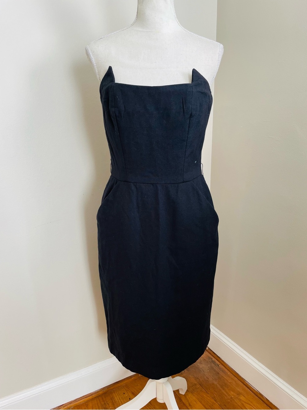 Vintage Victor Costa Strapless Dress